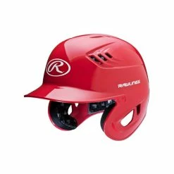 Rawlings RCFH Coolflo Batting Helmet Size 6 1/2″ – 7 1/2″ Red