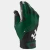 Under Armour Mens UA Clean Up Batting Gloves - Dk Green