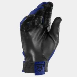 Under Armour Youth UA Clean Up Batting Gloves - Royal
