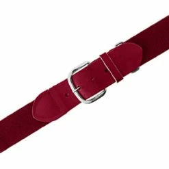 Champion Elastic Uniform Baseball Belt Red