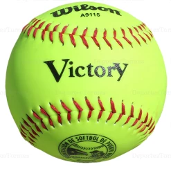 Wilson Victory Softball Ball 12″ Yellow – Unit