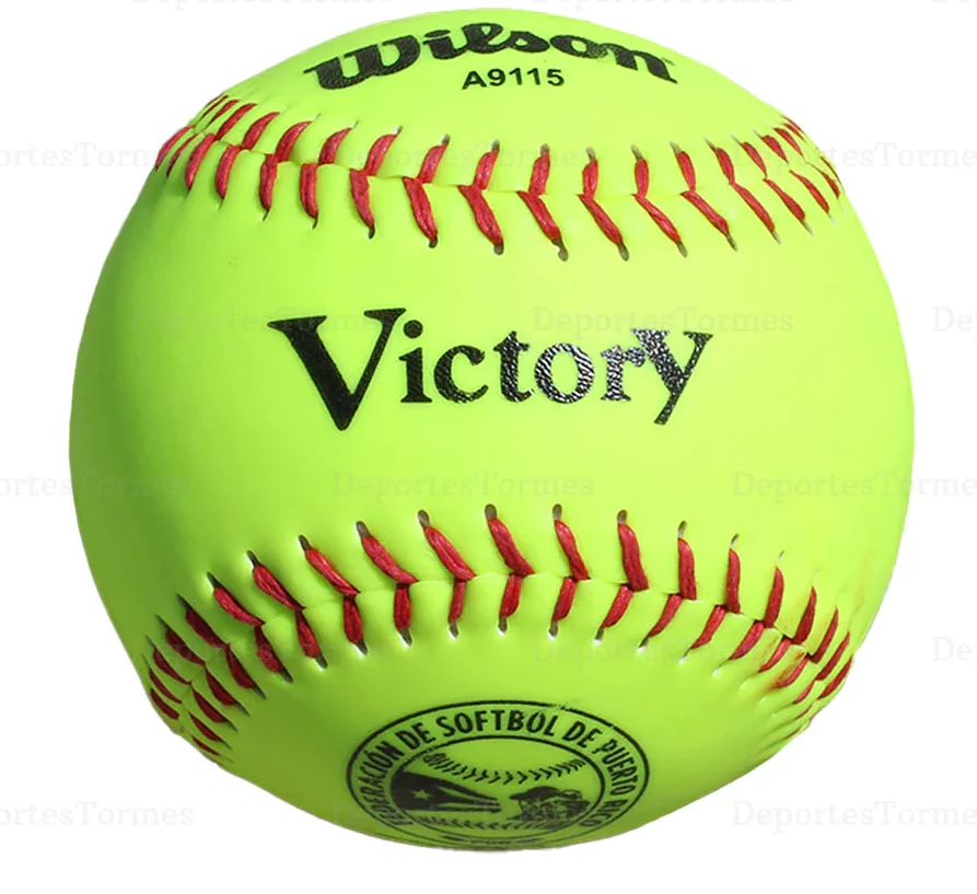 Wilson Victory Softball Ball 12″ Yellow – Unit