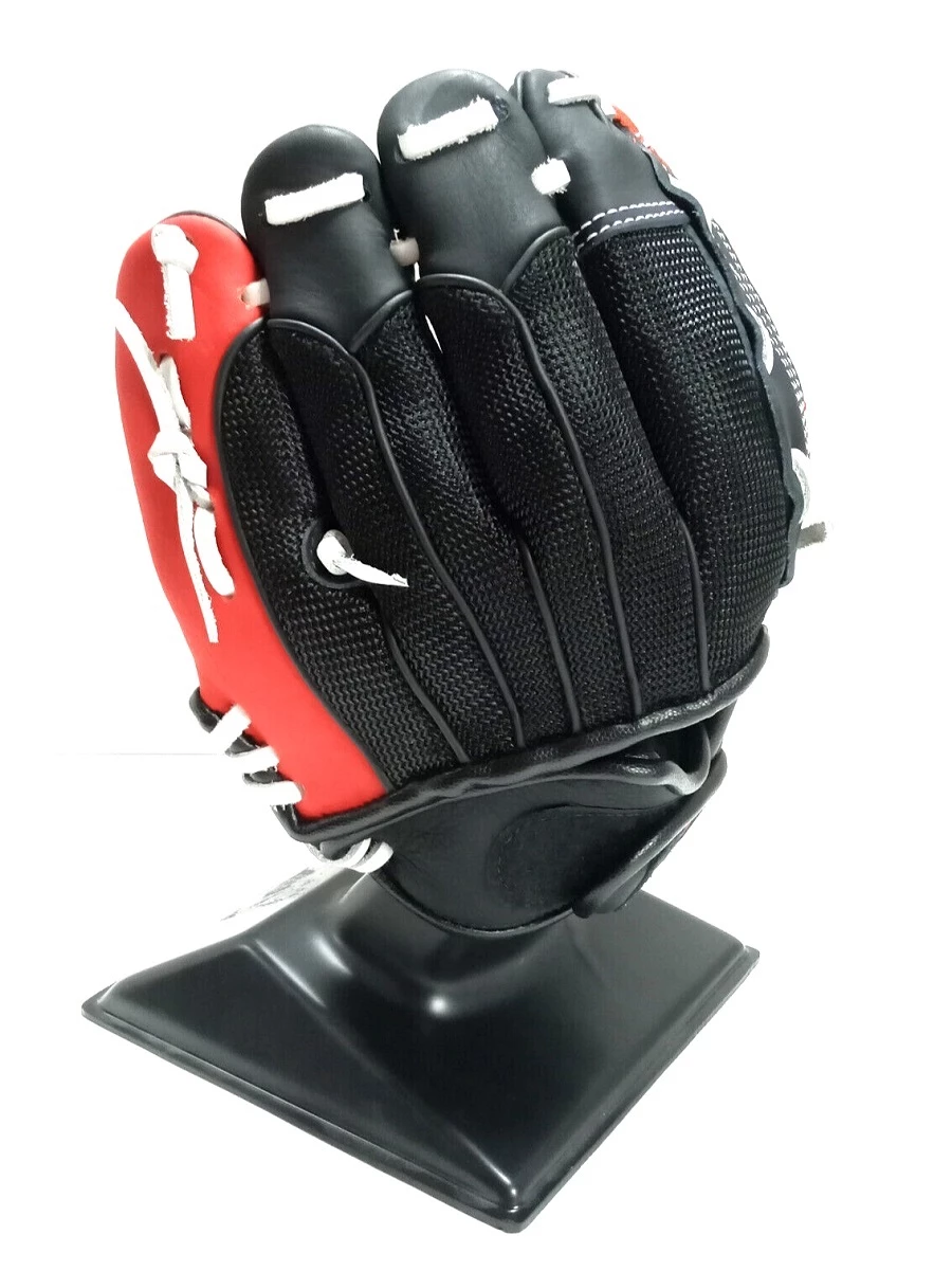 Tamanaco JP3 Youth Baseball Glove Mesh-Serie 10.5 Inches, Black/Red - Image 5