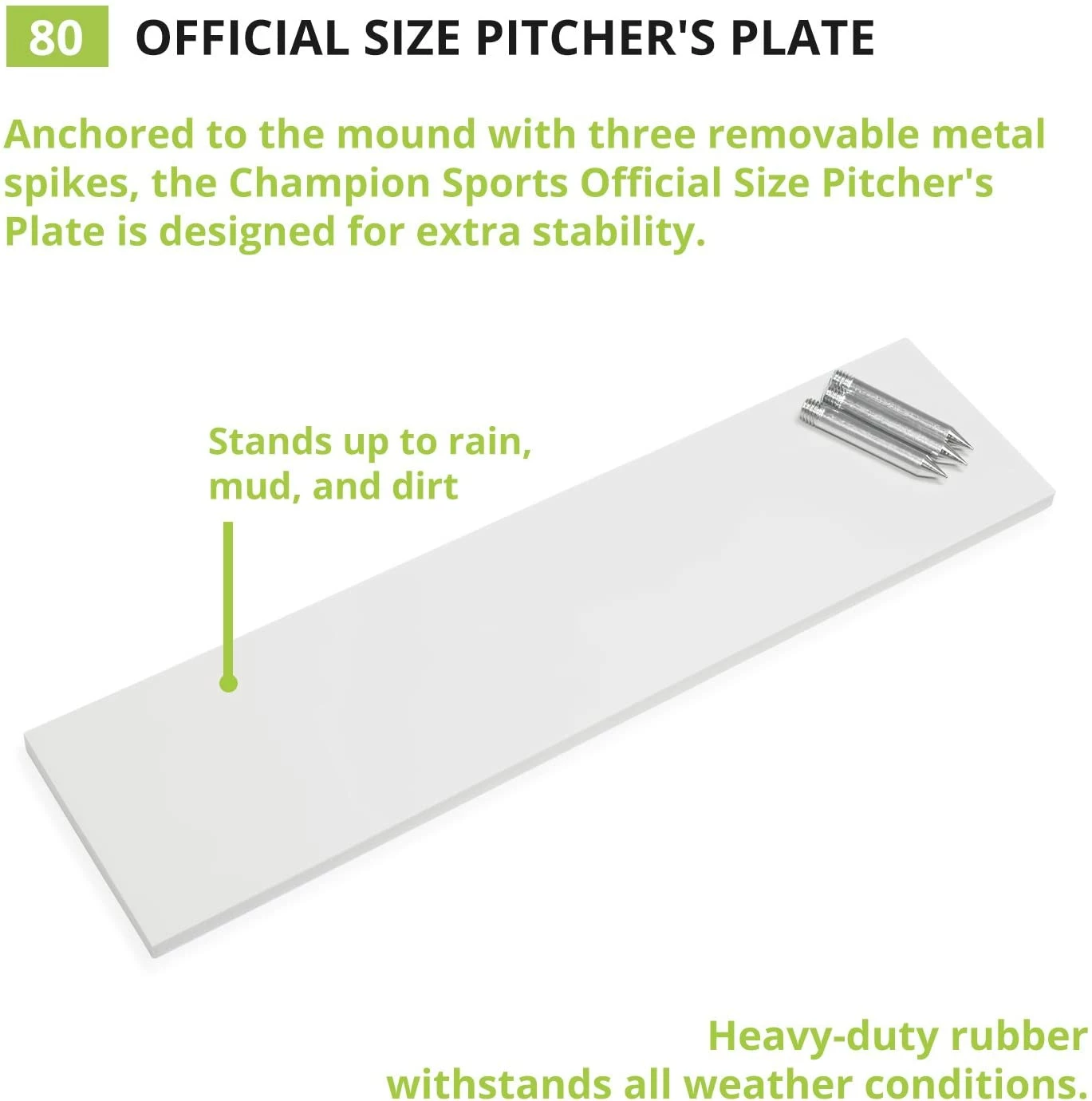 Champro Pitching Plate For Kids - Image 6