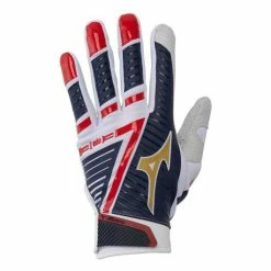 Mizuno B-303 Adult Baseball Batting Gloves Stars And Stripes