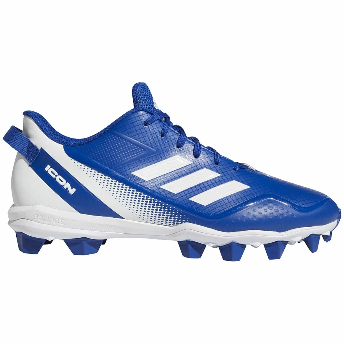 Adidas Icon7 Model, Baseball Adult Shoes Royal/White