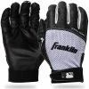 Franklin Teeball Flex Series Baseball Batting Glove White/Black Pair