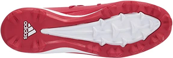 Adidas Boy’s Afterburner Baseball Shoes Red Size 13K - Image 4