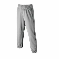 Youth Long Baseball Pant With Elastic Cuffs, Brand Wilson Size M Gray