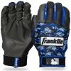 Franklin Digitek Batting Gloves Adult Pair Royal