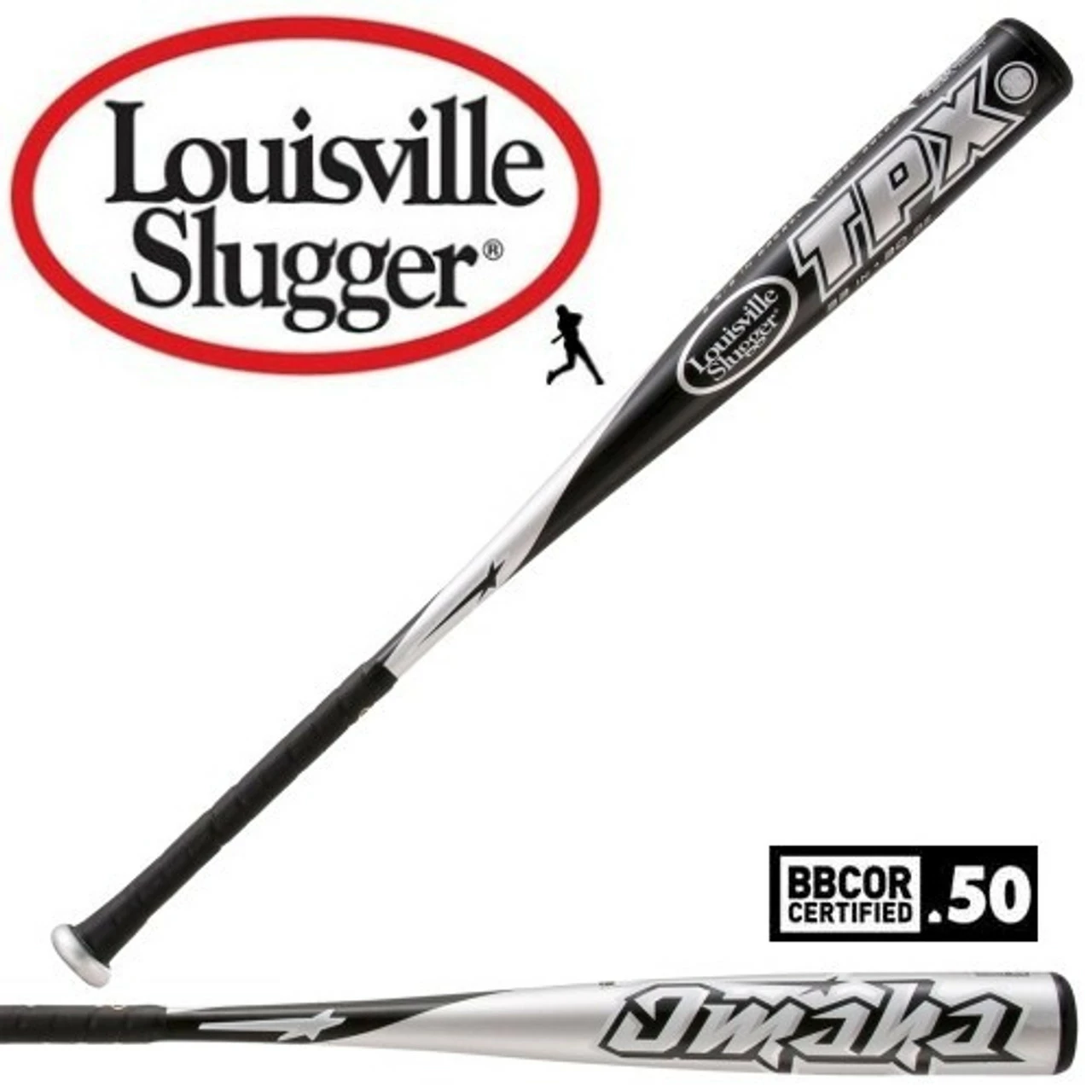 Louisville Slugger TPX Omaha BBCOR Baseball Bat (-3)