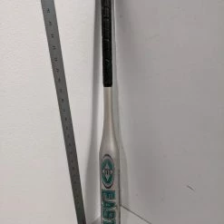 Easton Fast Pitch Softball/Baseball Bat Size 28 In 17.5 Oz Green/Silver Used