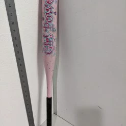 Louisville Slugger Girl Power Softball/Baseball Bat Size 27 In 17 Oz Pink Used