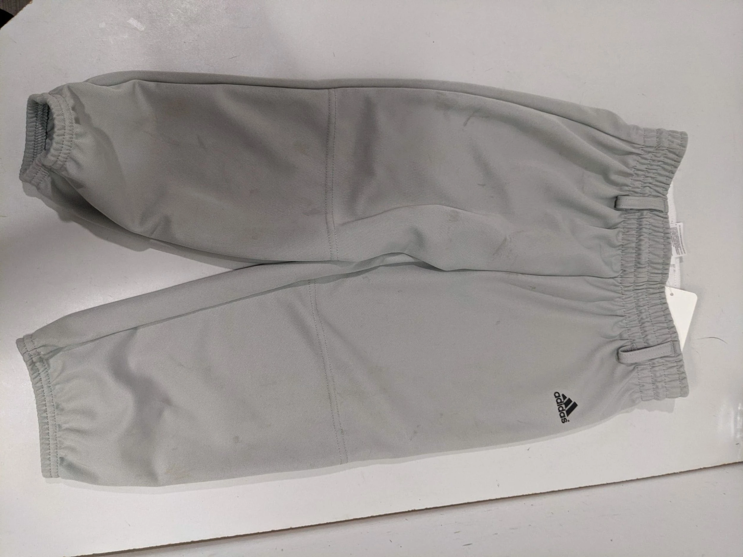 Adidas Youth Baseball Pants Size Youth Small Gray Used