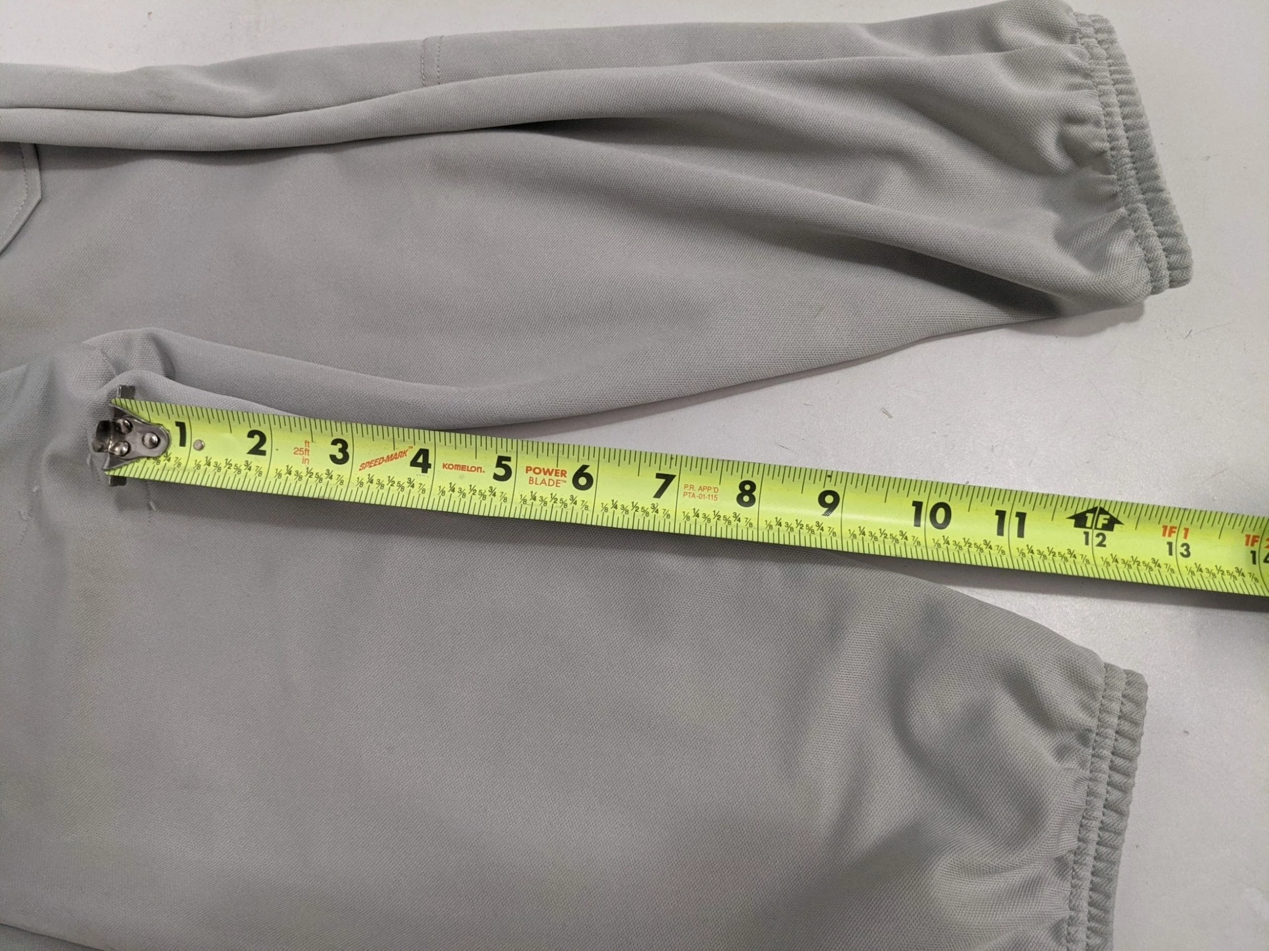 Adidas Youth Baseball Pants Size Youth Small Gray Used - Image 5