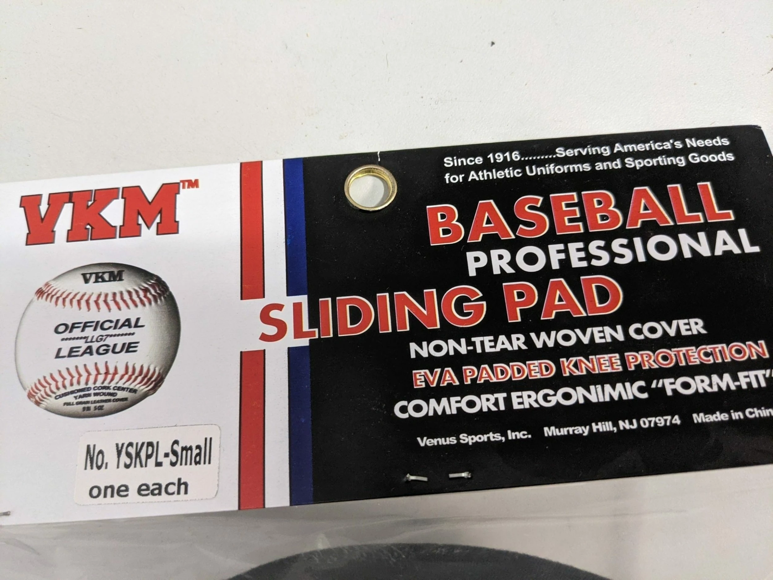 VKM Baseball Sliding Pad Knee Black Small Protective Gear Condition New - Image 2