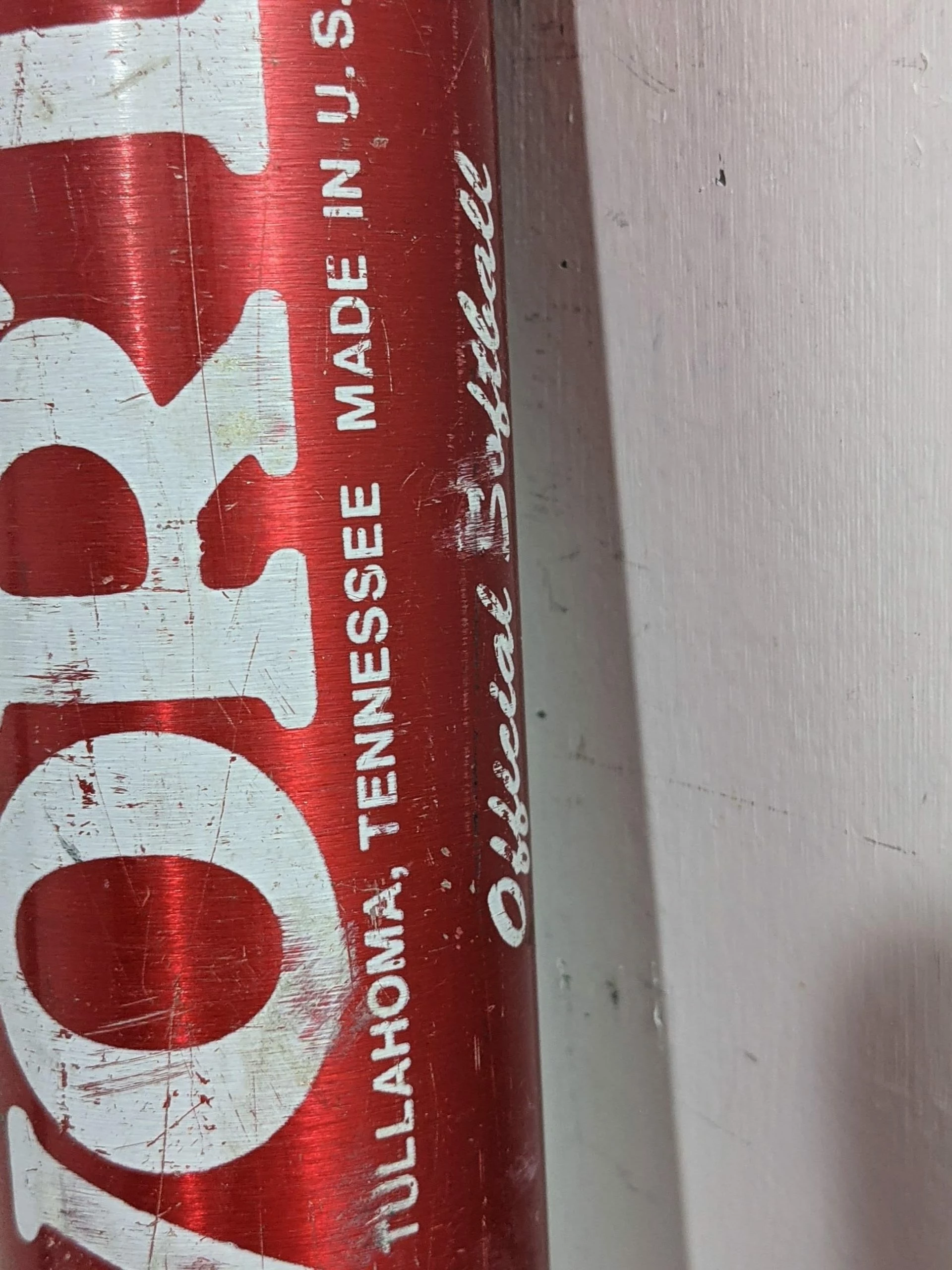 Worth Ball Buster Softball Bat Size 33 In 25oz Red Used Baseball - Image 4