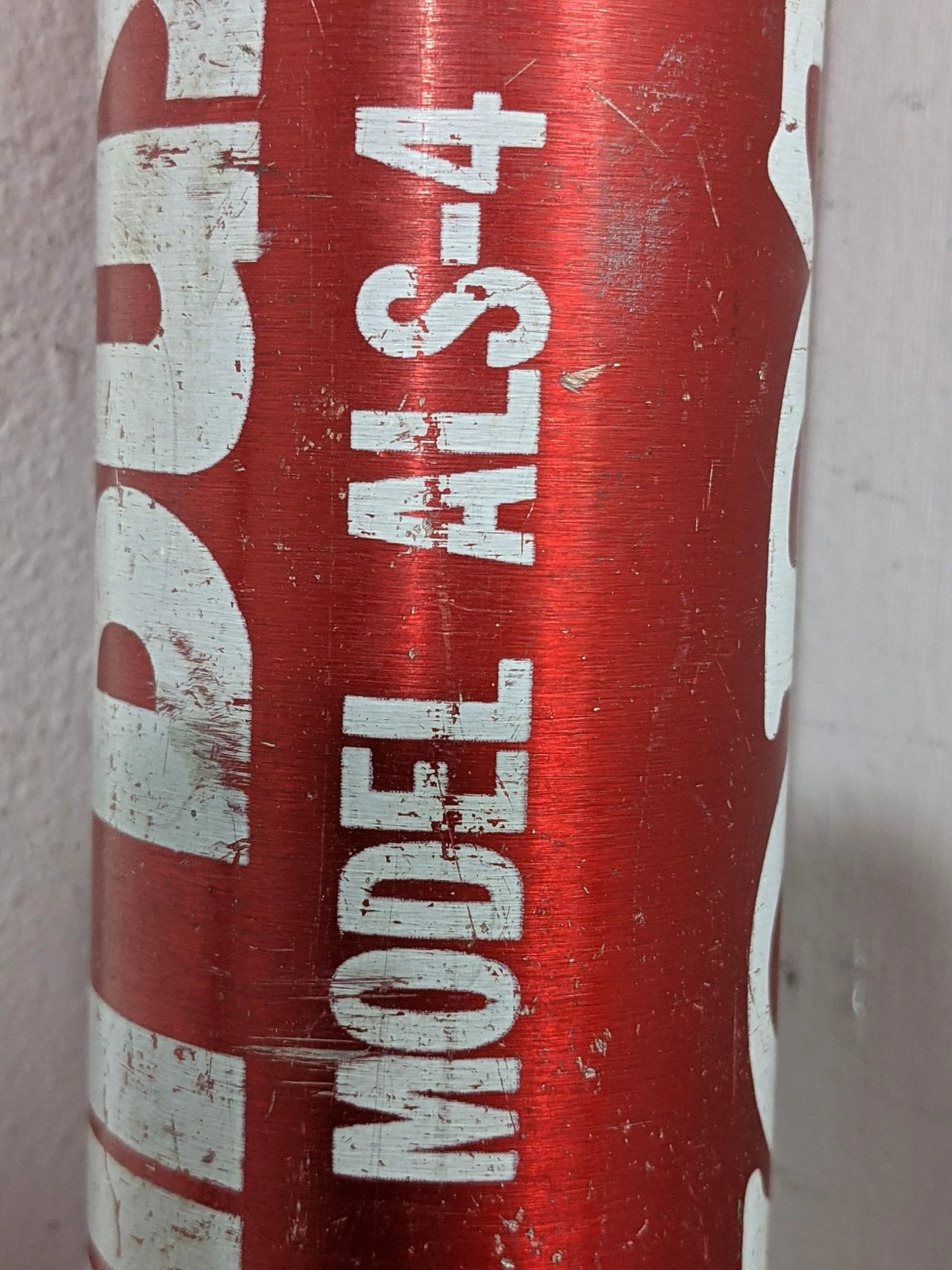 Worth Ball Buster Softball Bat Size 33 In 25oz Red Used Baseball - Image 6