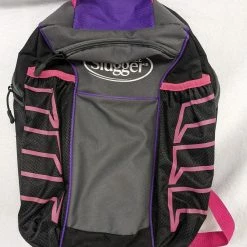 Louisville Slugger Baseball/Softball Gear Backpack Size 18 In X 12 In X 9 In Color Purple Condition Used