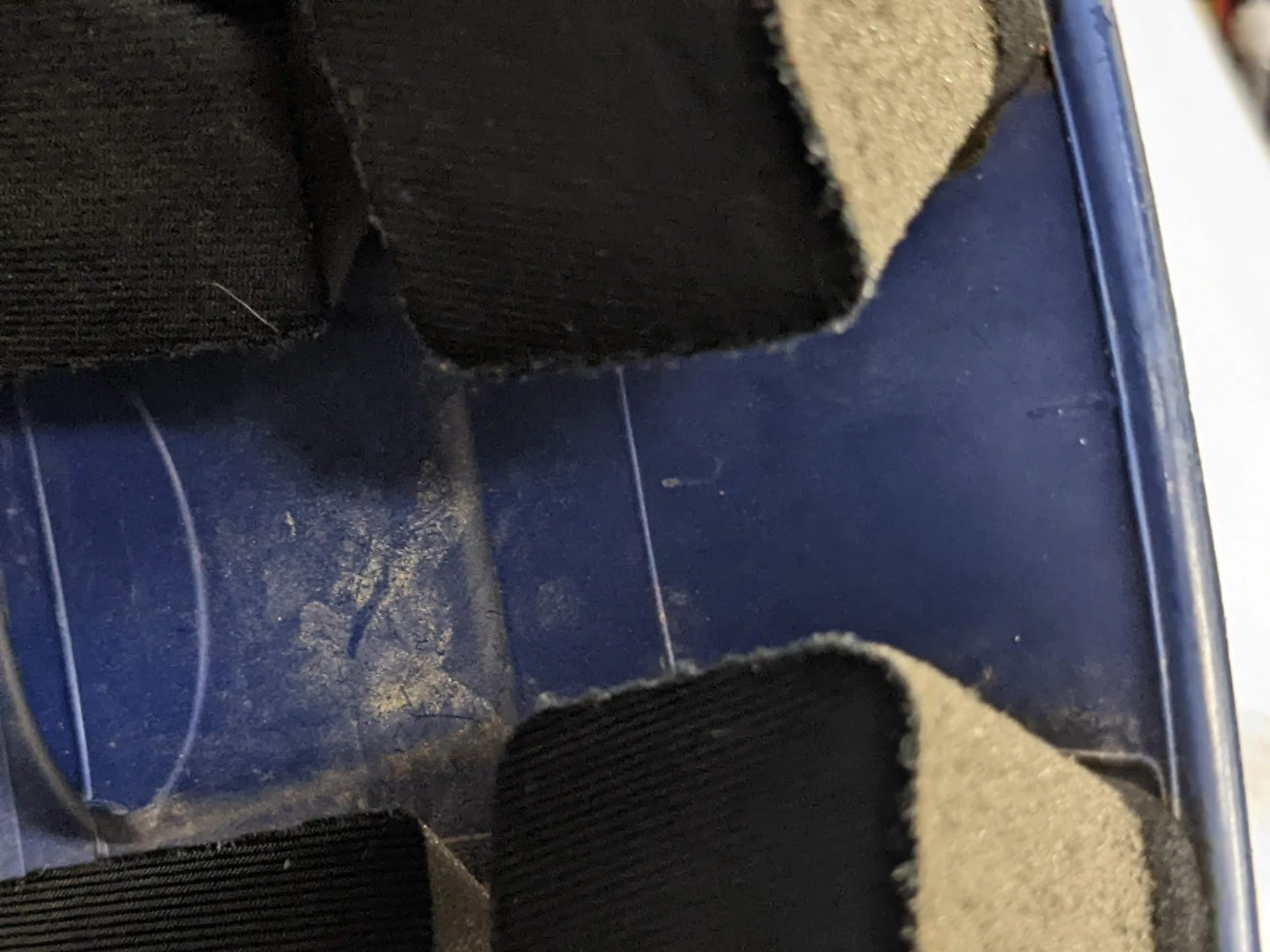 Easton Baseball/Softball Batting Helmet Size Large Color Blue Condition Used - Image 9