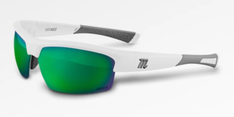 Marucci MV463 Youth Performance Sunglasses - Matte White