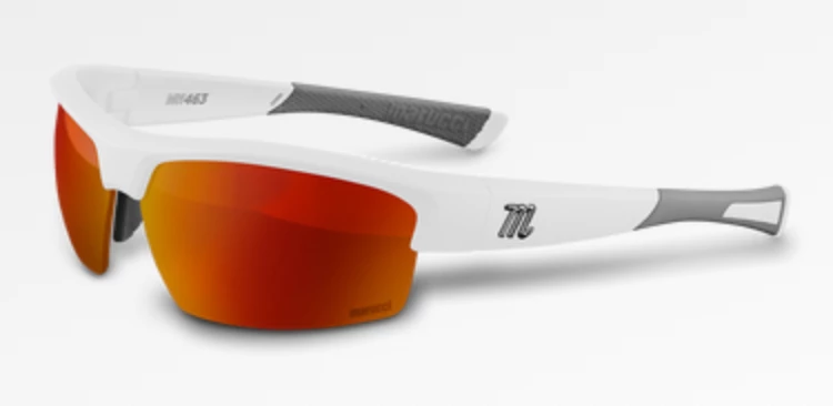 Marucci MV463 Youth Performance Sunglasses - Matte White - Image 3