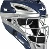 All-Star All Star MVP2510TT Two-Toned Catcher's Helmet, YOUTH Navy/Silver