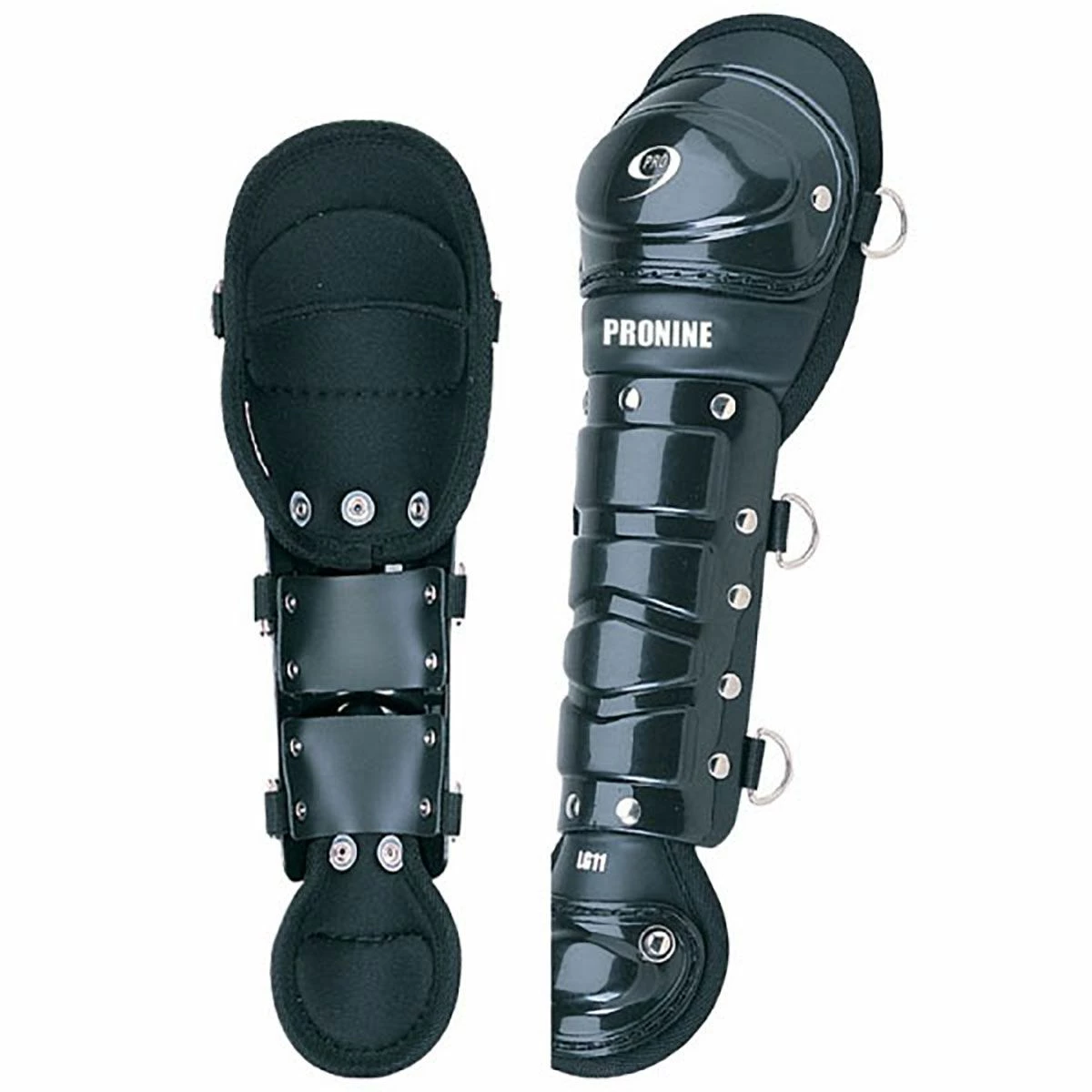 Pro Nine Age 5-7 3-Piece Youth Catcher's Gear Set W/ Scarlet Helmet - Image 3