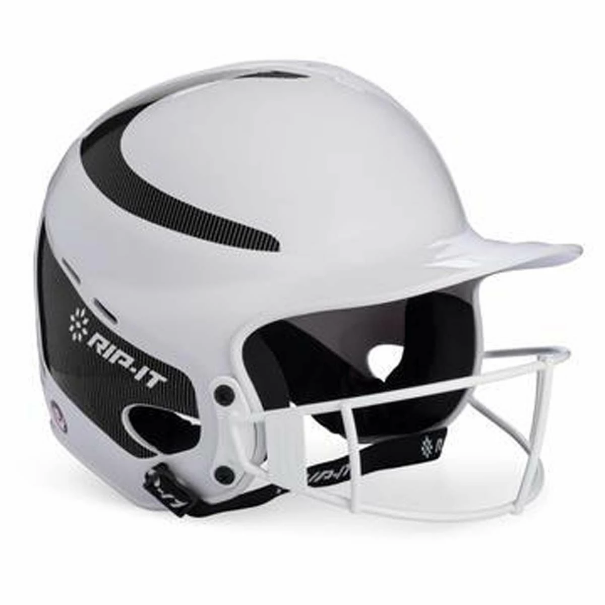 Rip-It Vision Classic Fastpitch Softball Batting Helmet White/Navy