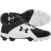Under Armour Leadoff Low RM Youth Molded Baseball Cleats Black