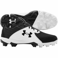 Under Armour Leadoff Low RM Youth Molded Baseball Cleats Black