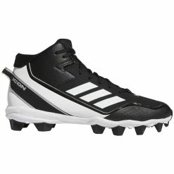Adidas Icon7 Mid Men’s Baseball Cleats Black/White