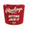 Rawlings Hitjack Bat Weights 9 Oz Red