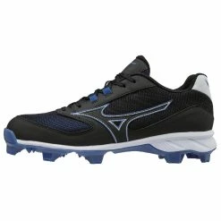 Mizuno Dominant TPU Molded Baseball Cleat Navy Size 6