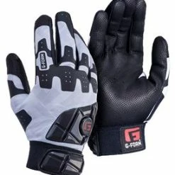 G-Force G-Form SmartFlex Baseball Batting Gloves Black And White Adult XL New